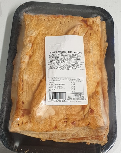 EMPANADA COCIDA DE HOJALDRE